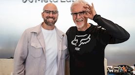 ג'יימס קמרון במטא, צילום: מתוך האינסטגרם של jamescameronofficial@